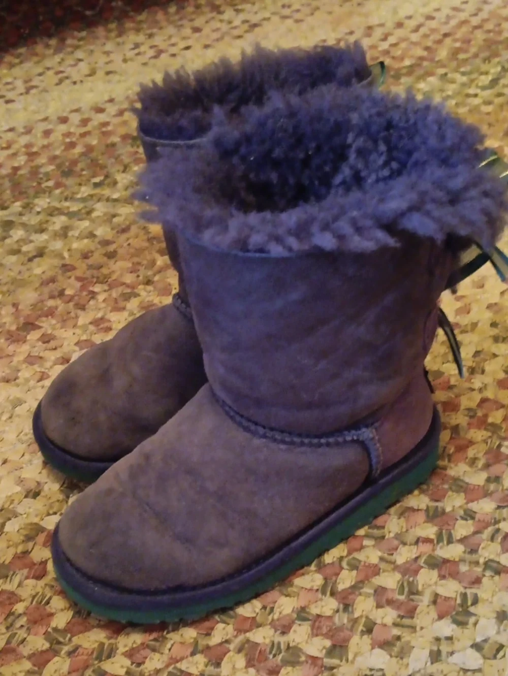 UGG plush shearling